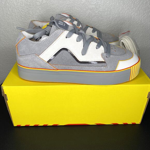 MSCHF Graylag Goose Edition Gray Red Orange Yellow MSCH009-GG Size 12 main image 7